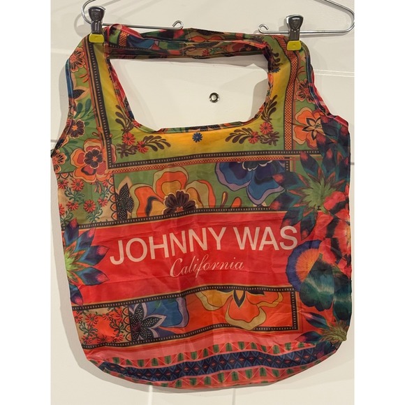 Johnny Was Handbags - Johnny Was California Reusable Tote Bag Floral Patchwork Boho Multi Color